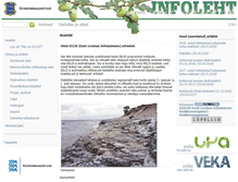 Tablet Screenshot of loodus.keskkonnainfo.ee